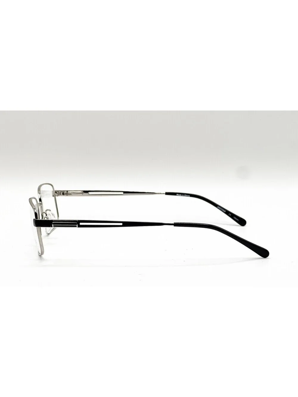 Aristar AR16208 524 Silver Rectangle Authentic Eyeglass Frames 54-18